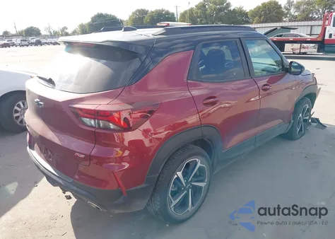 2022 Chevrolet Trailblazer Fwd Rs z USA, uszkodzony, nr VIN KL79MTSL4NB046458